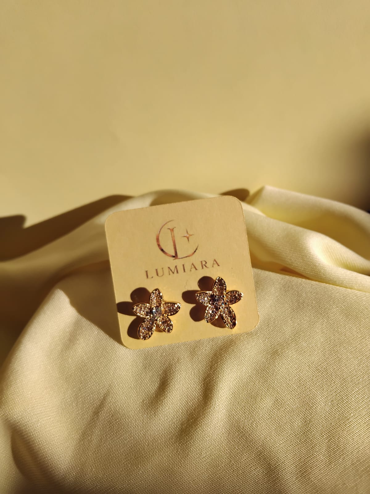 Brinco Flor Celeste